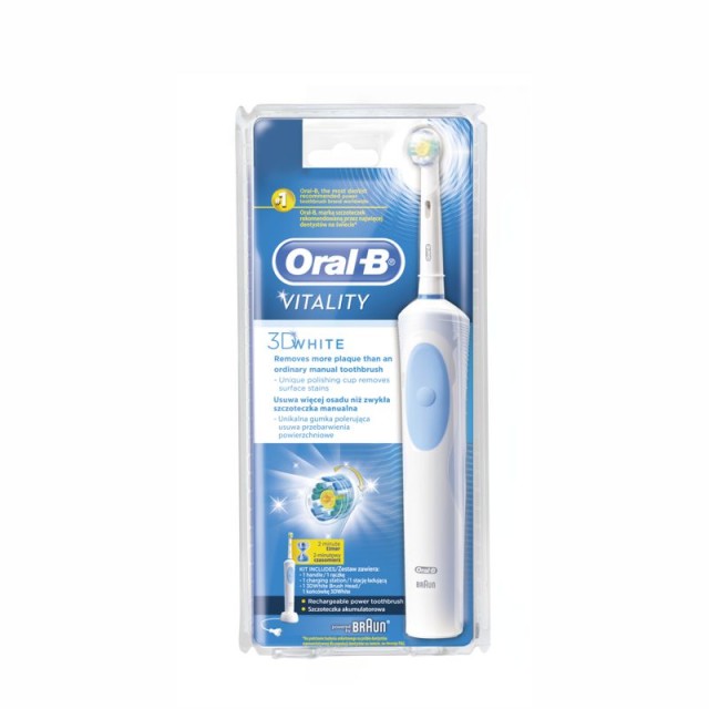 ORAL-B VITALITY 3D WHITE LUX - Online Apoteka ORAL-B VITALITY 3D WHITE LUX